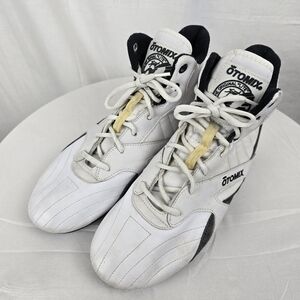 Otomix White High-Top Weight Lifting Boxing Unisex Shoes Sz 8 Males,9.5 Females